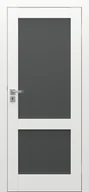 Drzwi wewnętrzne - Porta Drzwi Wewnętrzne Z Szybą Grande C.1 Lakier Biały - miniaturka - grafika 1