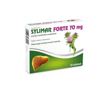 Fortis pharmaceuticals Sylimar forte 70 mg tabletki 30tabl. - Układ pokarmowy - miniaturka - grafika 1