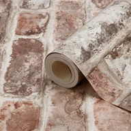 Tapety - Tapeta papierowa Tanlay jasnoczerwona - miniaturka - grafika 1