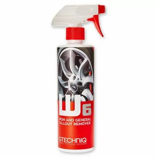 GTECHNIQ W6 Iron 500ml - płyn do mycia felg i usuwania osadów metalicznych - Kosmetyki samochodowe - miniaturka - grafika 1