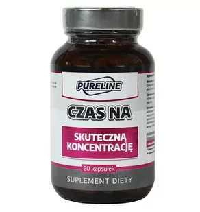 MEDFUTURE MedFuture Pureline Czas na skuteczną koncentrację, 60kaps. - Suplementy naturalne - miniaturka - grafika 1