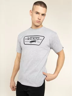 Koszulki męskie - Vans T-Shirt Full Patch VN000QN8Y281 Szary Classic Fit - grafika 1