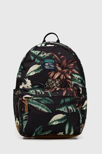 Superdry plecak damski kolor czarny duży wzorzysty - Plecaki - miniaturka - grafika 1