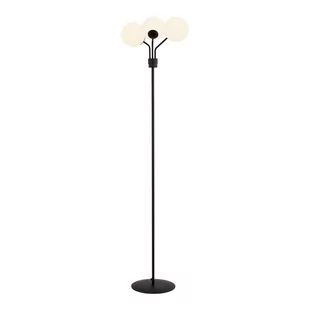 Emibig NOVA LP3 BLACK/OPAL 1138/LP3 lampa podłogowa szklane klosze 1138/LP3 - Lampy stojące - miniaturka - grafika 1