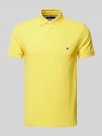 Koszulki męskie - Koszulka polo z wyhaftowanym logo - miniaturka - grafika 1