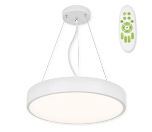 Top Light Metal 40BZ pilot - LED Żyrandol na lince METAL LED/51W/230V + pilot biały - Lampy sufitowe - miniaturka - grafika 1