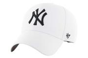Czapki męskie - 47 Brand New York Yankees MVP Cap B-MVP17WBV-WHF Rozmiar: One size - miniaturka - grafika 1