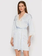 Szlafroki damskie - Lauren Ralph Lauren Szlafrok I8141226 Niebieski - miniaturka - grafika 1