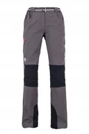 Spodnie damskie - Spodnie Damskie Milo Tacul grey/black red zips S - miniaturka - grafika 1