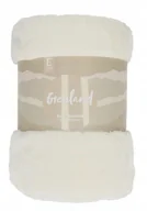 Koce - Koc Grenland kremowy 150x200 - miniaturka - grafika 1