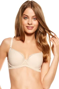 Biustonosz push-up Henderson Julietta 23444 beżowy - Biustonosze - miniaturka - grafika 1