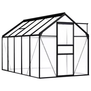 Przestronna szklarnia 5,89 m² z aluminiową konstru / AAALOE - Szklarnie ogrodowe - miniaturka - grafika 1