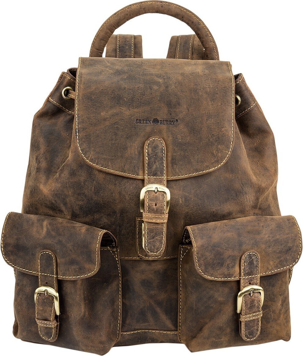 Greenburry Vintage City Plecak skórzany 35 cm