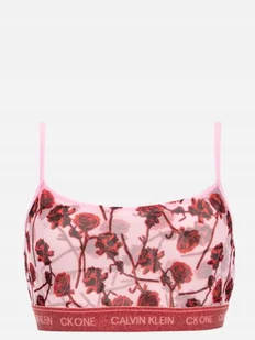 CALVIN KLEIN BIUSTONOSZ RÓŻOWY WE WZÓR MIĘKKI XS 2A0E3_A* TIA - Biustonosze - miniaturka - grafika 1