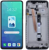 Baterie do telefonów - Wyświetlacz LCD Ekran Szybka Dotyk do Xiaomi Poco X3 NFC Czarny RAMKA - miniaturka - grafika 1