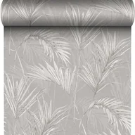 Tapety - Tapeta winylowa na flizelinie PALM SPRINGS szara - miniaturka - grafika 1