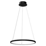 Lampy sufitowe - Lampa wisząca ROTONDA BLACK 27W LED ML7939 - Milagro - miniaturka - grafika 1