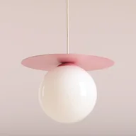 Lampy sufitowe - Loop Baby Pink L lampa wisząca 1xE27 - miniaturka - grafika 1