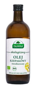 EKOWITAL OLEJ RZEPAKOWY TŁOCZONY NA ZIMNO BIO 1 L - EKOWITAL 5908249971608 - Olej spożywczy - miniaturka - grafika 1