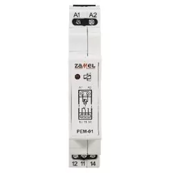 Zamel Przekaźnik elektromagnetyczny PEM-01/230 EXT10000094 - Inne akcesoria elektryczne - miniaturka - grafika 1
