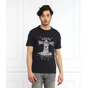 Koszulki męskie - GUESS T-shirt Thewat | Slim Fit - miniaturka - grafika 1