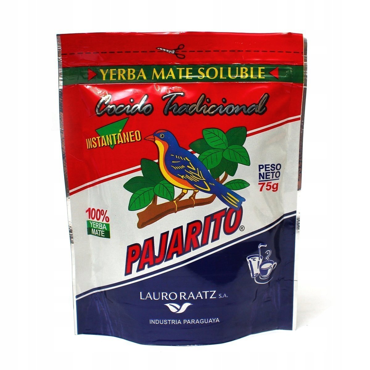Yerba Mate Pajarito Soluble Rozpuszczalna Instant 75 g