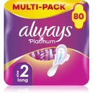 Tampony - Always podpaski Platinum Super rozm 2) 80 szt - miniaturka - grafika 1