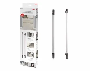 Reer reer 46051 EasyFix system szybkiego-zestaw do drzwi-Wächter model "Trend schodów" i "Clear Vision", szary - Zabezpieczenia dla dzieci - miniaturka - grafika 1