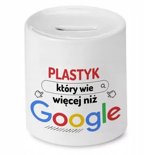 Skarbonka Dla Plastyka na Urodziny na Prezent z Nadrukiem ze Zdjęciem - Skarbonki - miniaturka - grafika 1