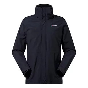 Berghaus Hillwalker Interactive Shell Jacket Black, czarny, s - Kurtki męskie - miniaturka - grafika 1