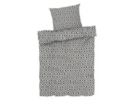 Pościel - LIVARNO home Pościel satynowa, 140 x 200 cm (Grafika/czarny/biały) - miniaturka - grafika 1