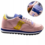 Sneakersy damskie - Buty damskie sportowe sneakersy Saucony Jazz Triple lekkie różowe r. 37 - miniaturka - grafika 1