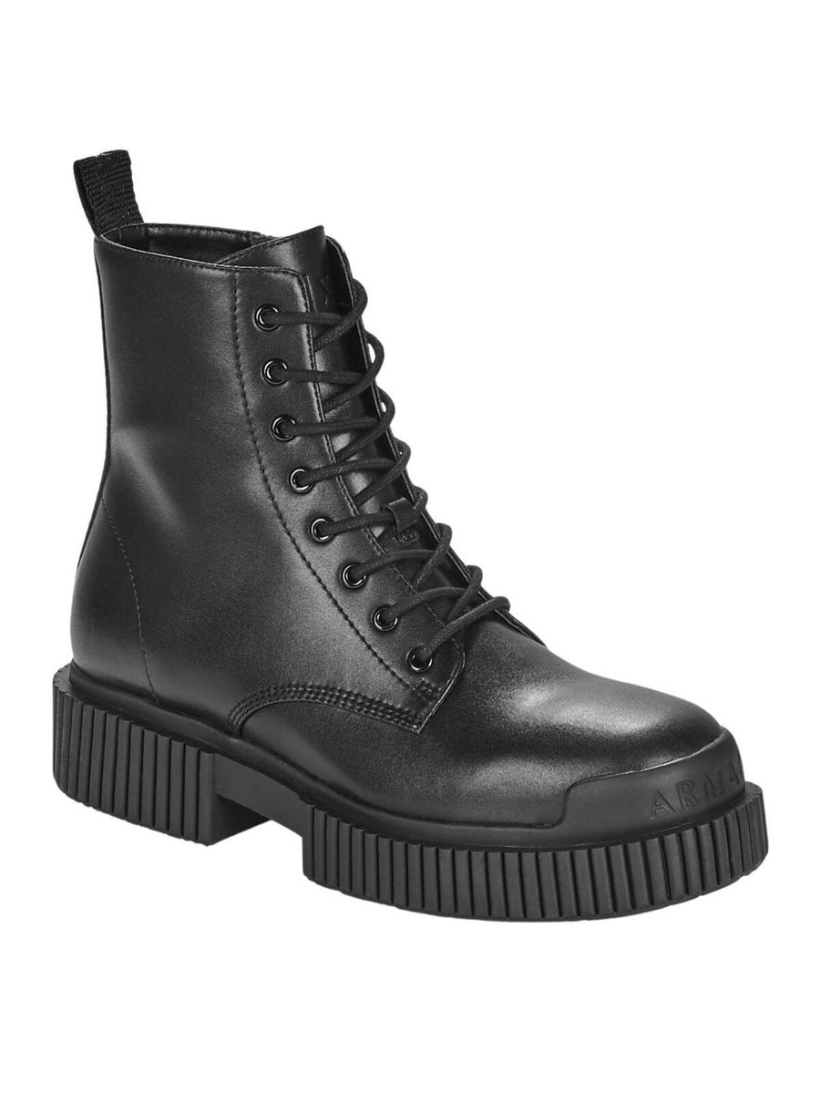 Botki damskie Armani Exchange XDN031 XV875 czarny - Shoes: 40
