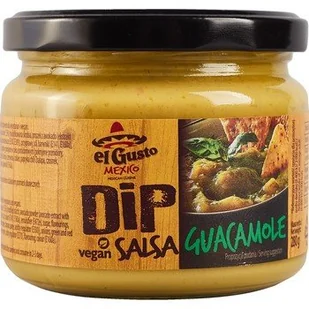 el Gusto Mexico Dip Guacamole 280 g - Sosy w słoikach - miniaturka - grafika 1