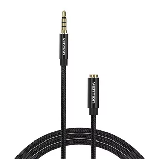 Vention, Przedłużacz Audio Trrs 3,5Mm Męski Do 3,5Mm Żeński 5M  Bhcbj, Czarny - Kable - miniaturka - grafika 1