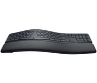 Klawiatury - Logitech Ergo K860 klawiatura RF Wireless + Bluetooth Włoski Grafitowy - miniaturka - grafika 1