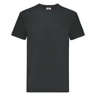 Koszulka męska Super Premium Fruit of the Loom Czarny 5XL - Koszulki męskie - miniaturka - grafika 1