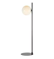 Lampy stojące - Markslojd Dione 108273 lampa stojąca podłogowa 1x40W E14 czarna/biała  - miniaturka - grafika 1