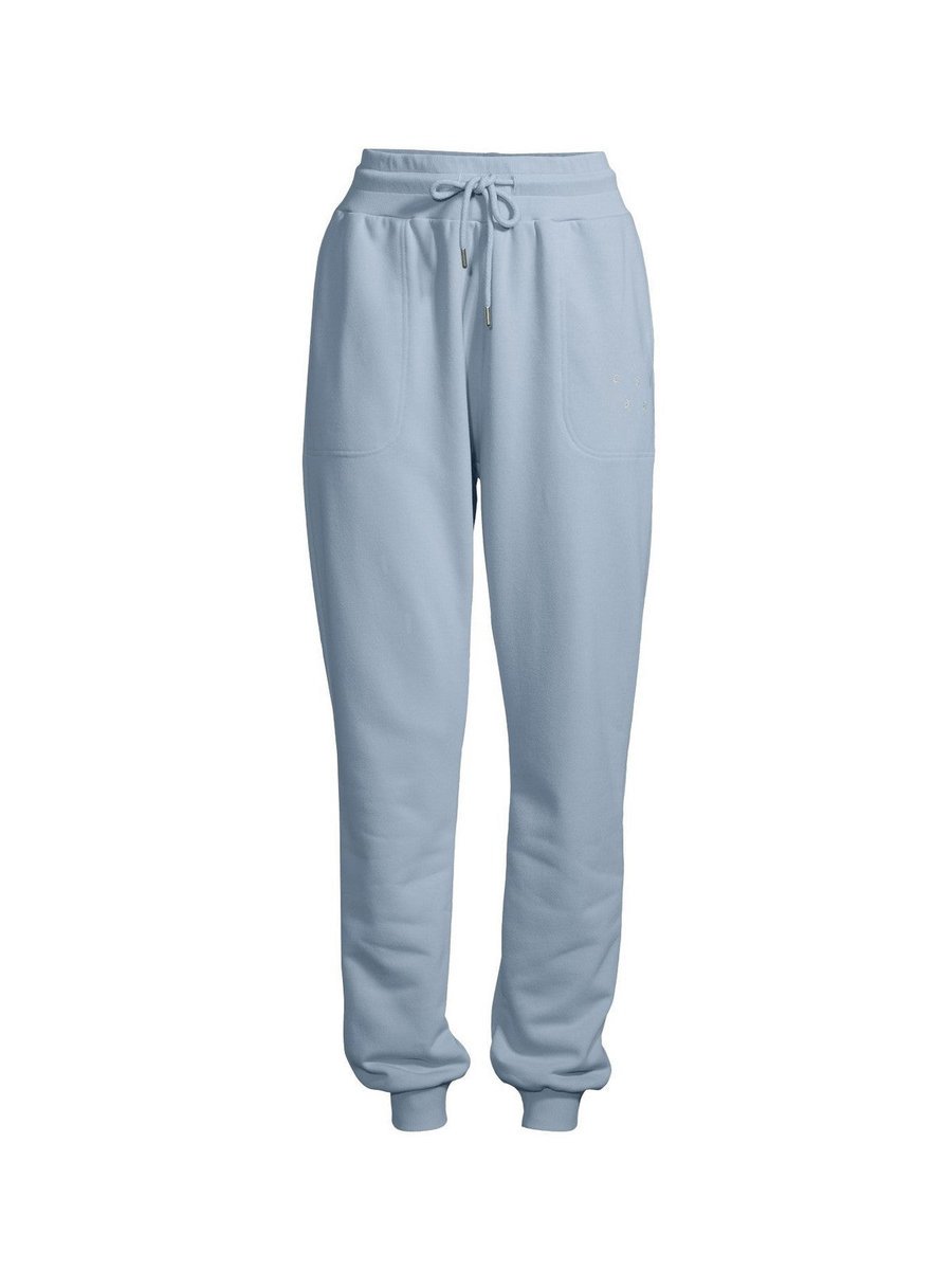 Spodnie sportowe CASALL Natural Dye Terry Jogger niebieski