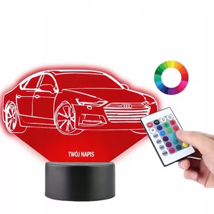 Lampka Nocna Audi Samochód 16 kolorów LED PLEXIDO - Lampy stojące Lampka Nocna Audi Samochód 16 kolorów LED PLEXIDO - Lampy stojące - miniaturka - grafika 1