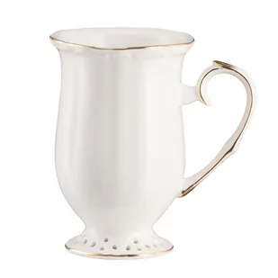 Kubek 300 ml CLARA Gold Ivory VILLA ITALIA - Kubki - miniaturka - grafika 1