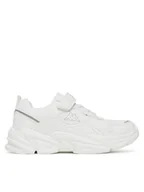 Buty dla dziewczynek - Kappa Sneakersy CEO-23KC2346A Biały - miniaturka - grafika 1