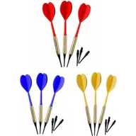 Dart - Rzutki Lotki Plastikowe do Darta Dart 3szt - miniaturka - grafika 1