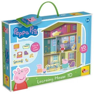 Świnka Peppa - Mój dom 3D - Lisciani - Książki edukacyjne - miniaturka - grafika 1