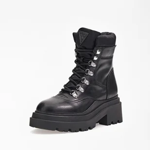 Damskie Buty zimowe GUESS VANEY2 FL8V2YLEA10-BLACK – Czarny - Półbuty damskie - miniaturka - grafika 1