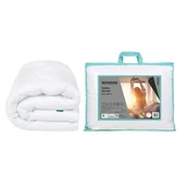 Kołdry - Kołdra Koriste 220 x 200 cm biały - miniaturka - grafika 1