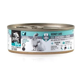 3Coty CHICKEN + DUCK Care for cats with sensitive kidneys 80g - Mokra karma dla kotów - miniaturka - grafika 1
