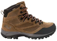 Buty trekkingowe męskie - Buty trekkingowe męskie Jack Wolfskin REBELLION TEXAPORE MID M (4051171_5346)-42.5 - miniaturka - grafika 1