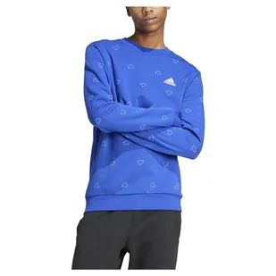 adidas Bluza męska Crew, Półklarowny niebieski, L - Bluzy męskie - miniaturka - grafika 1