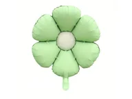 Balony i akcesoria - Balon foliowy Kwiat zielony - 50 cm - 1 szt. - miniaturka - grafika 1